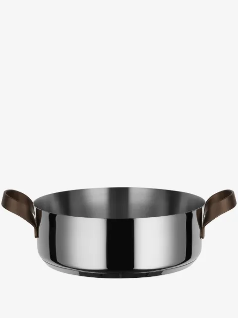 Alessi Edo Low Casserole stainless-steel saucepan (24cm)