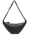 LEMAIRE medium Croissant leather bag - Black