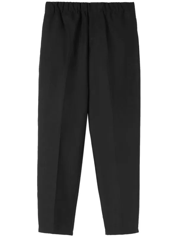 【JIL SANDER】Elasticated cotton pants 46 22622313_54120832_600.jpg
