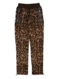 AMIRI leopard-print trousers - Brown