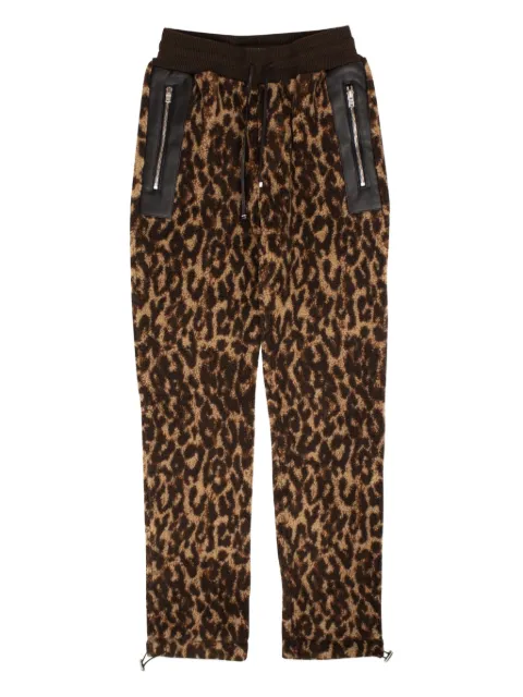 AMIRI leopard-print trousers