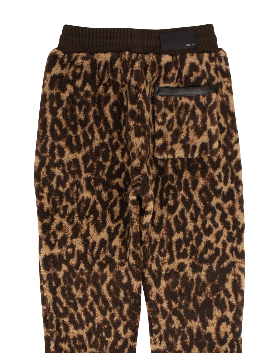 AMIRI Broek met luipaardprint Bruin