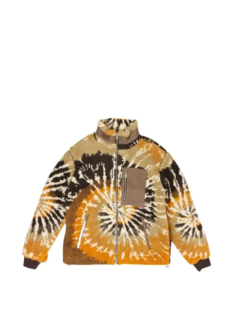 AMIRI tie-dye polar jacket