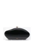 Cult Gaia Annika transparent clutch bag - Black