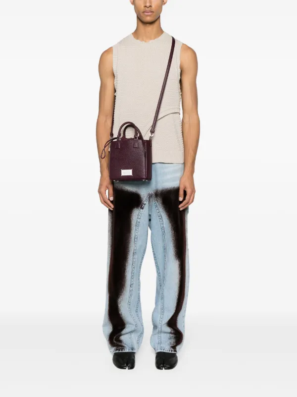 【MAISON MARGIELA】5AC TOTE VERTICAL BAG Maison Margiela 5AC Vertical Tote Bag | Black | FARFETCH