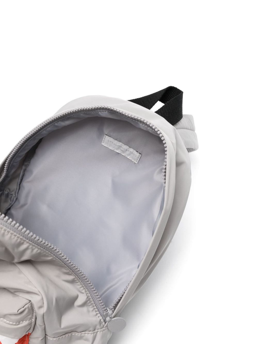 Shop Stella Mccartney Shark-motif Backpack In Grey