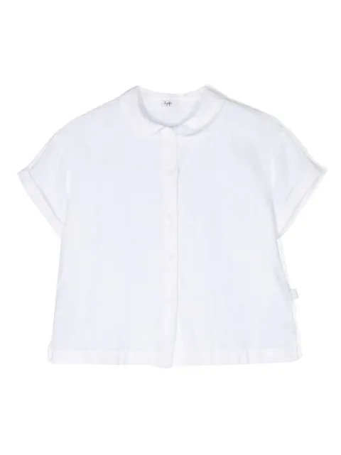 Il Gufo short-sleeve linen shirt