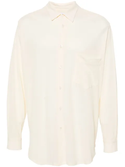 Magliano Intimo log-sleeve ribbed shirt