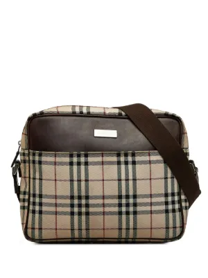 Burberry house discount check crossbody bag