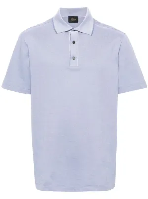 Brioni コットン ポロシャツ | ホワイト | FARFETCH JP