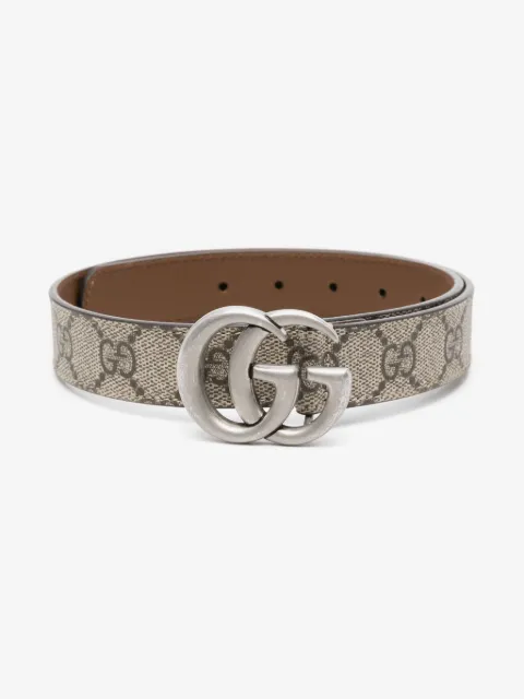 Gucci Kids Double G-buckle belt