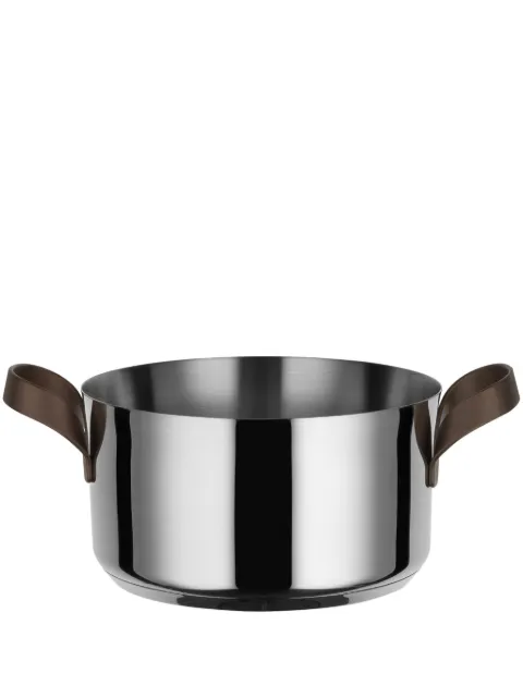 Alessi cacerola Edo Cacerola de acero inoxidable de 20cm x 12cm 28.5cm