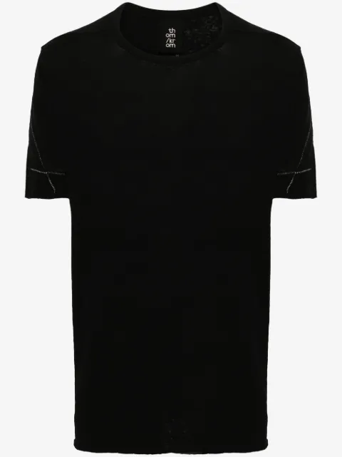 Thom Krom decorative-stitching fine-knit T-shirt