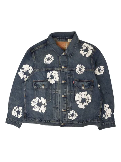 Denim Tears x Levis's All Over Wreath jacka