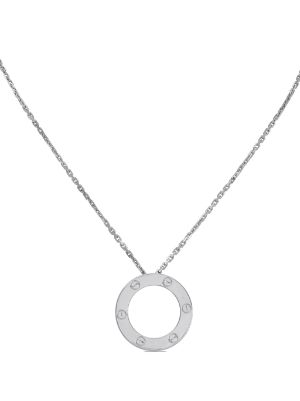 Cartier 2025 silver necklace