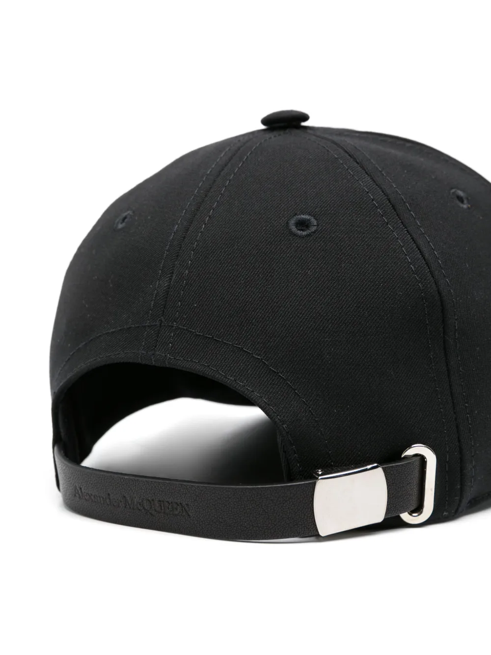 Alexander McQueen Wollen pet - Zwart