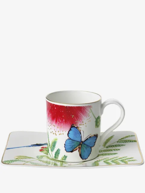 Villeroy & Boch lot de 6 tasses et soucoupes Amazonia en porcelaine