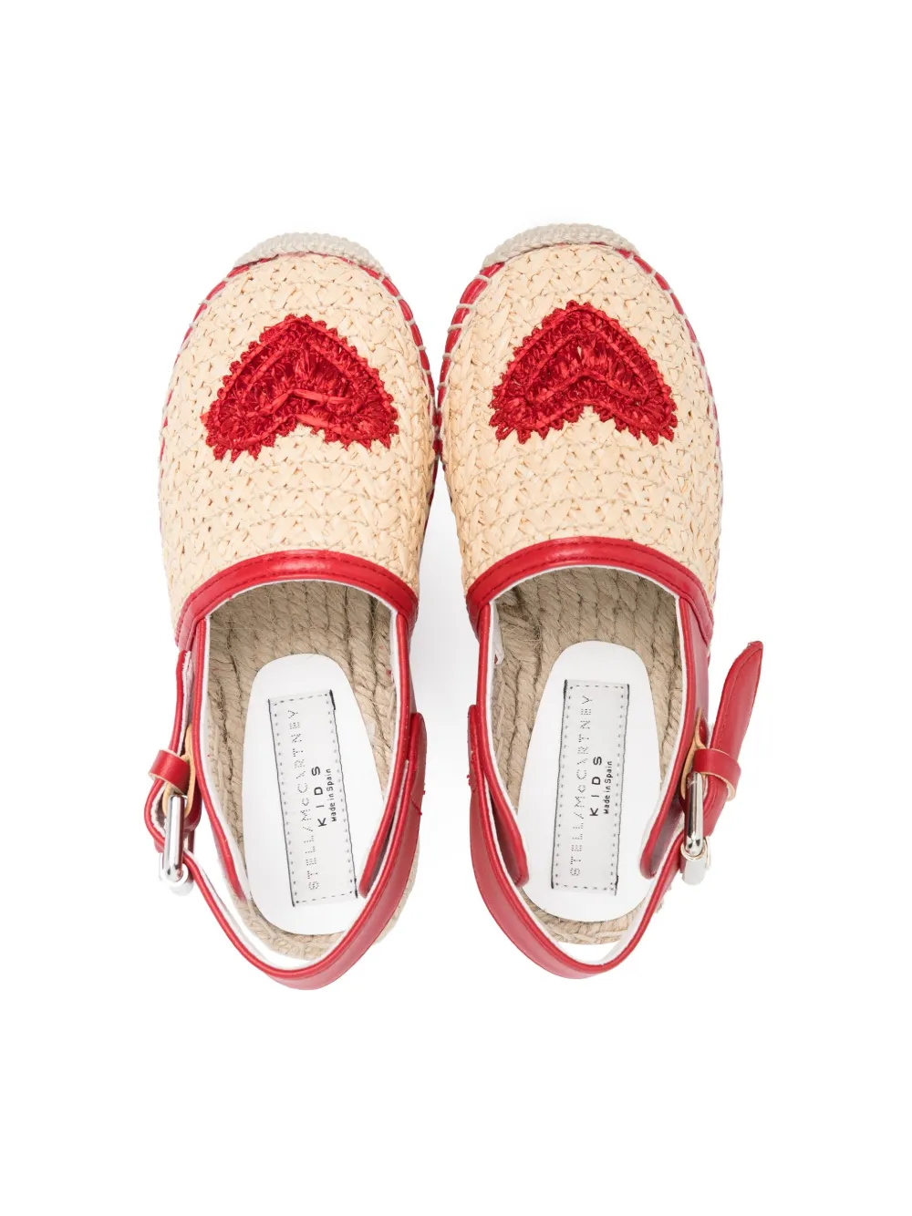 Kids Stella McCartney top Heart Sandals