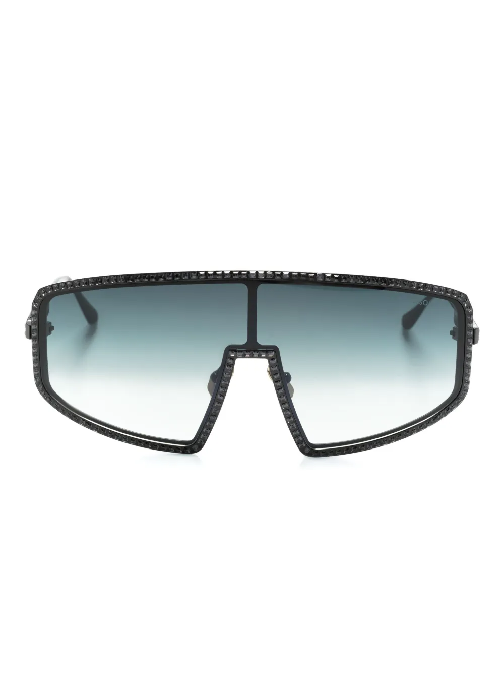 ANNA-KARIN KARLSSON Occhiali da sole a mascherina - Nero