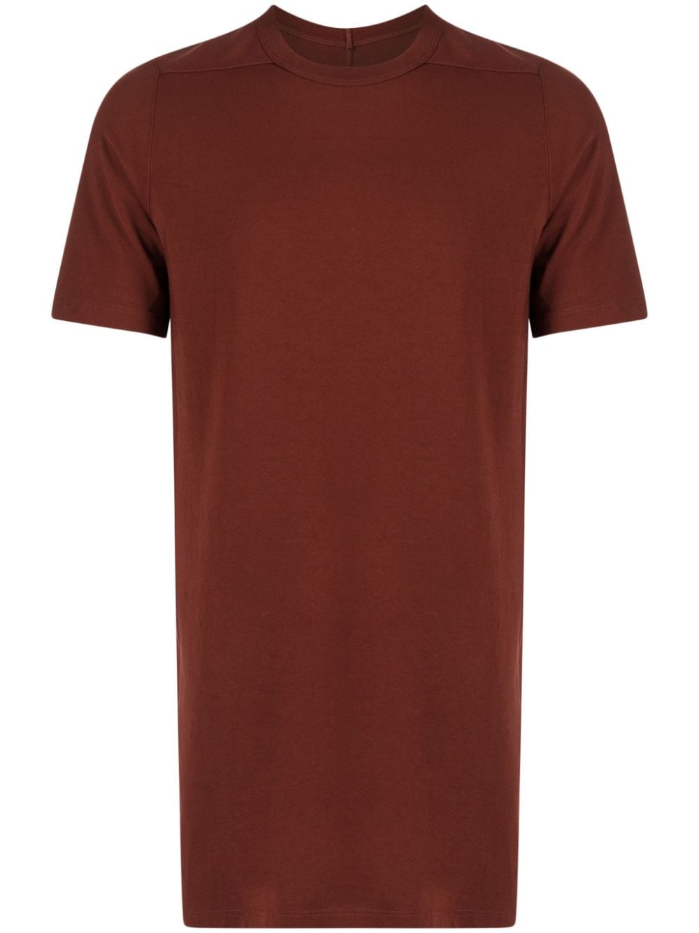 Rick Owens Plain Cotton T-shirt In Red