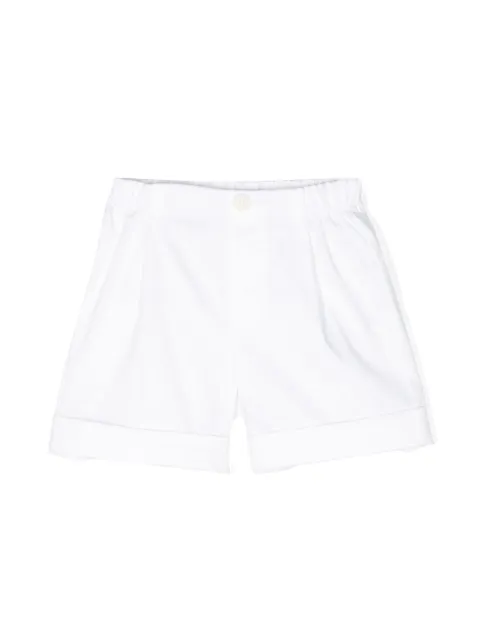 Il Gufo short en coton à logo brodé