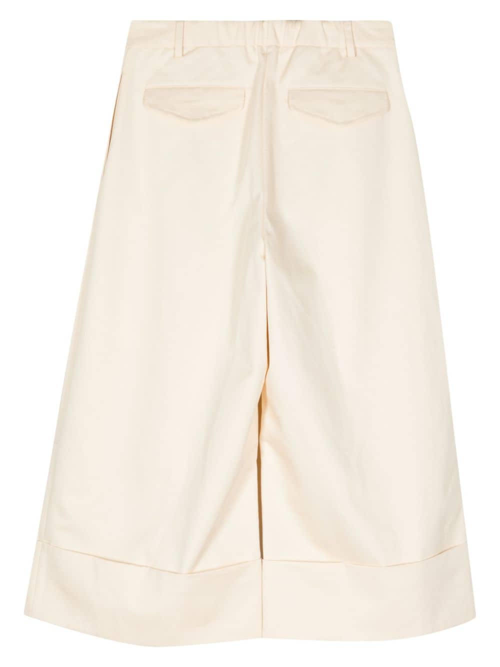 Shop Simone Rocha Wide-leg Tailored Trousers In Neutrals