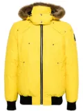 Moose Knuckles Ballistic hooded puffer jacket - Yellow