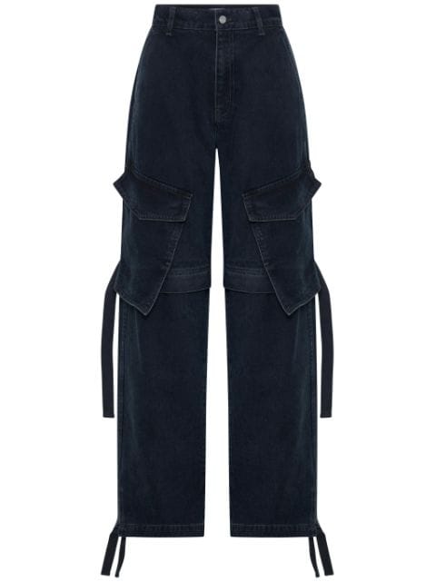 Dion Lee Parachute straight-jeans
