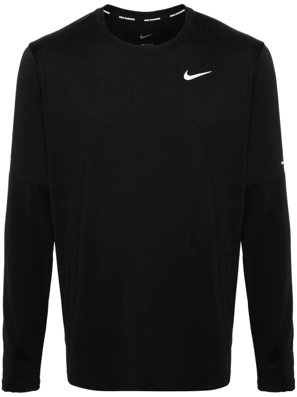 Nike Running logo-print performance T-shirt – Black