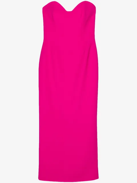 The New Arrivals Ilkyaz Ozel Paloma crepe midi dress