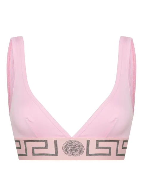 Versace Greca Border bralette