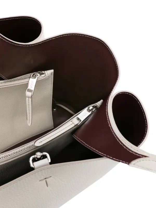 Tod's レザーハンドバッグ | グレー | FARFETCH JP