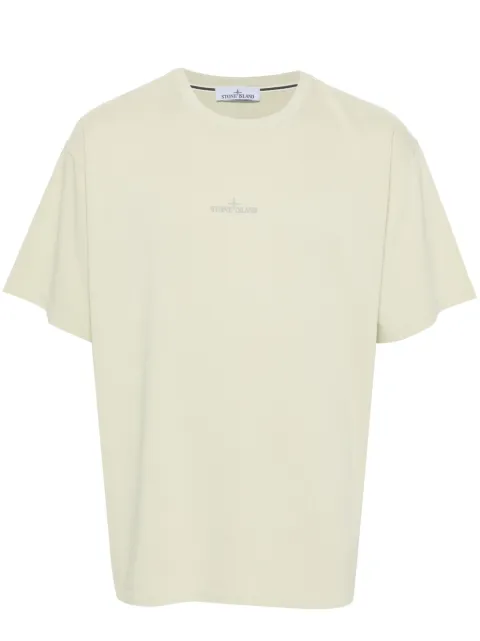 Stone Island logo-print cotton T-shirt