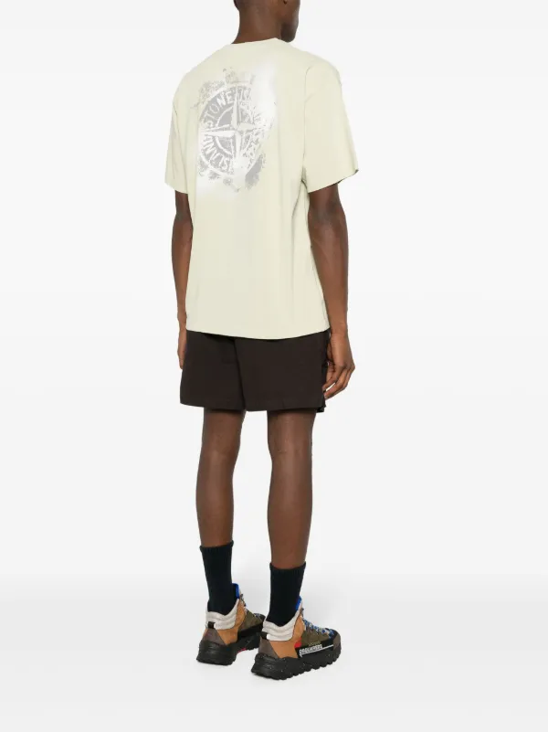 Stone Island ロゴ Tシャツ | グリーン | FARFETCH JP