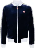 Casablanca Laurel logo track jacket - Blue