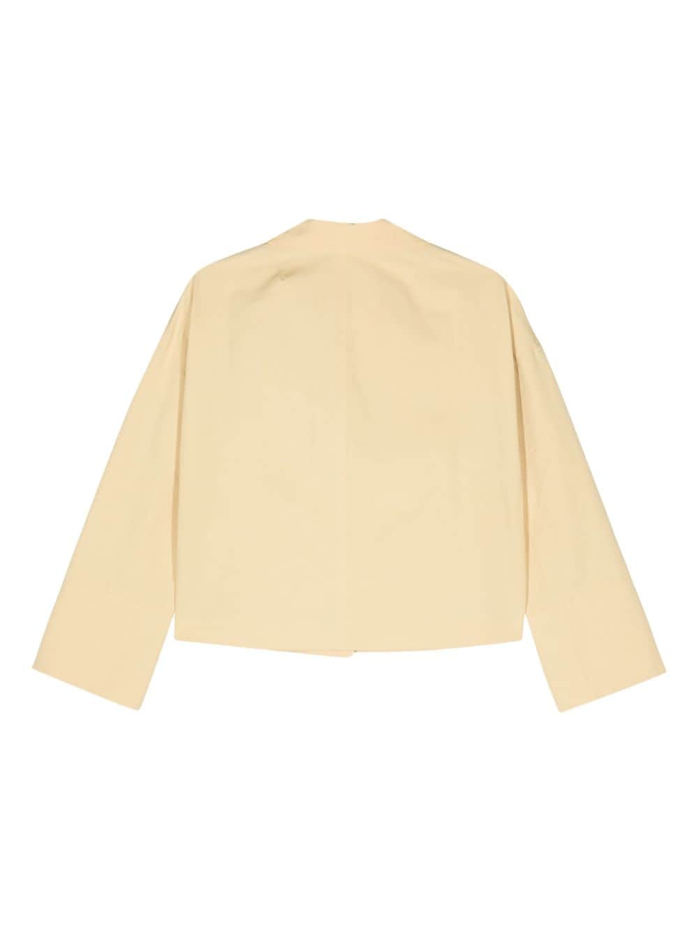 Shop Aspesi Ada Single-breasted Blazer In Yellow