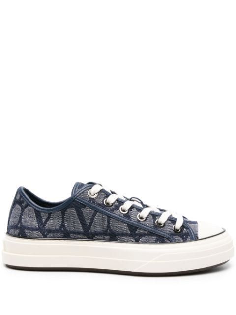 Valentino Garavani tenis Toile Iconographe Totaloop