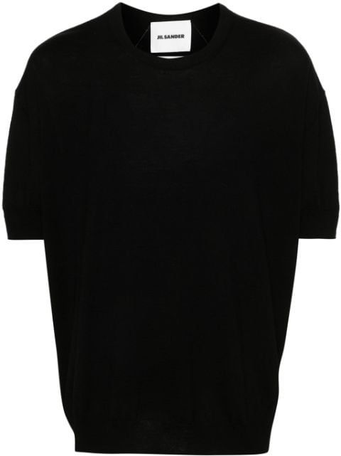 Jil Sander short-sleeve wool jumper