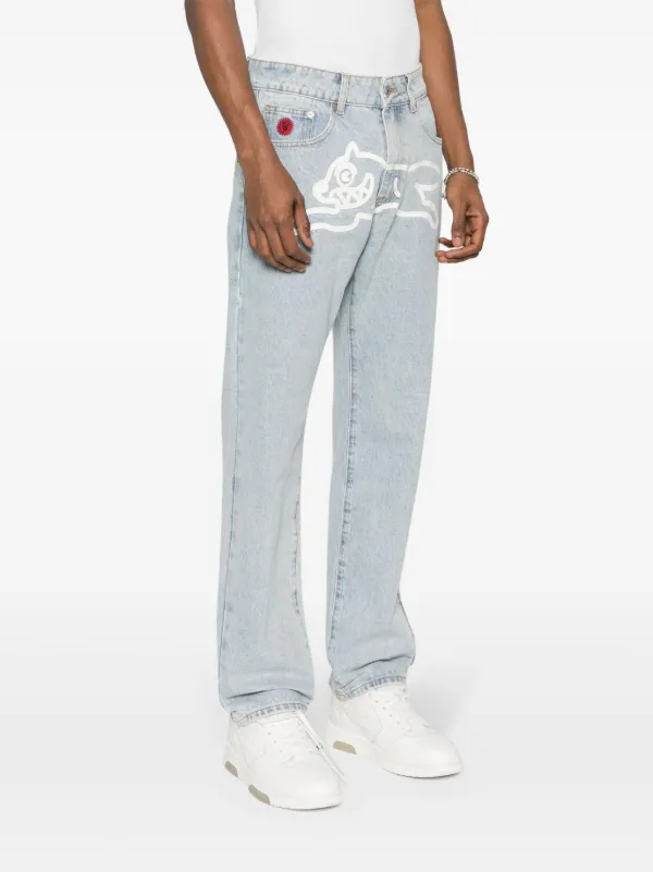 ICECREAM Running Dog straight-leg Jeans | Blue | FARFETCH IN