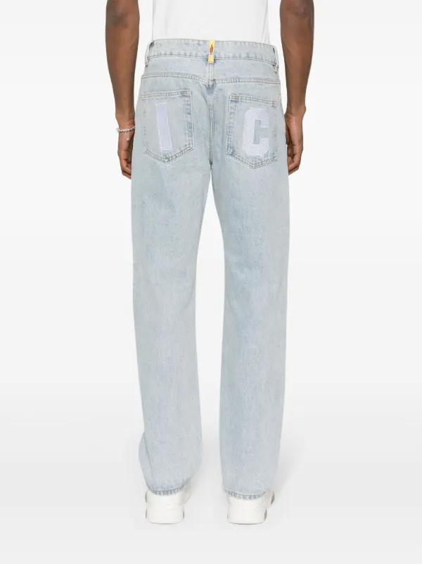 ICECREAM Running Dog straight-leg Jeans | Blue | FARFETCH IN