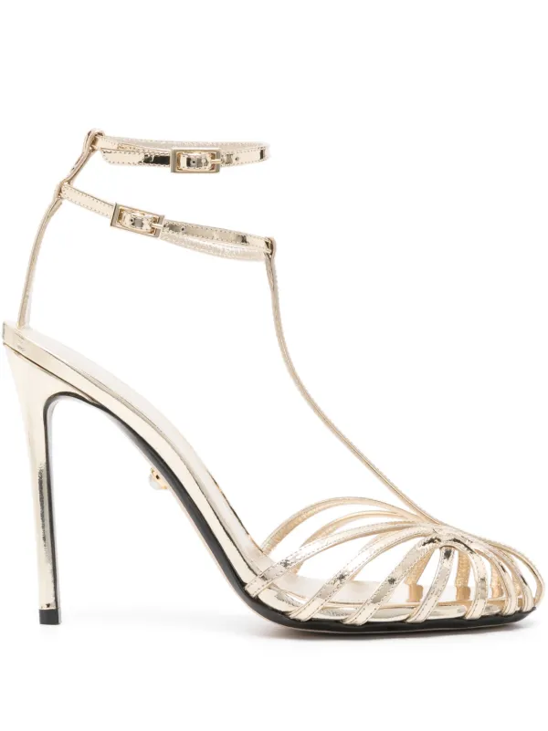 Metallic on sale sandals womens