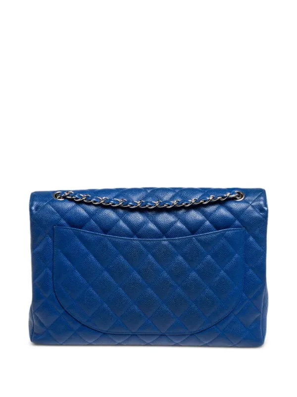 CHANEL Pre-Owned 2009 Classic フラップ ショルダーバッグ | ブルー