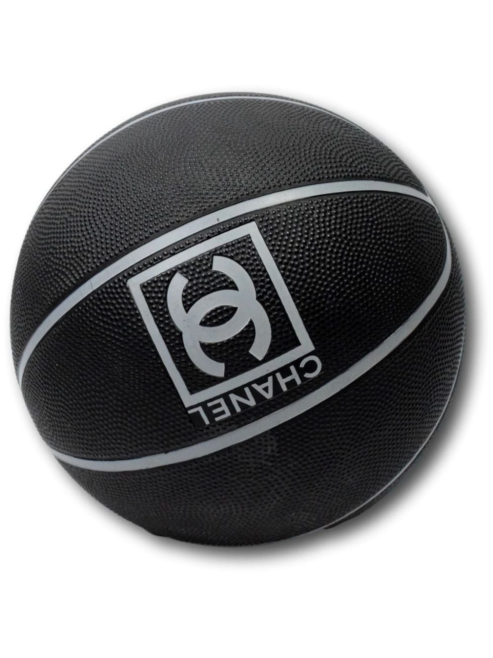 Pre-owned Chanel 1994 Logo-debossed Basketball In 黑色
