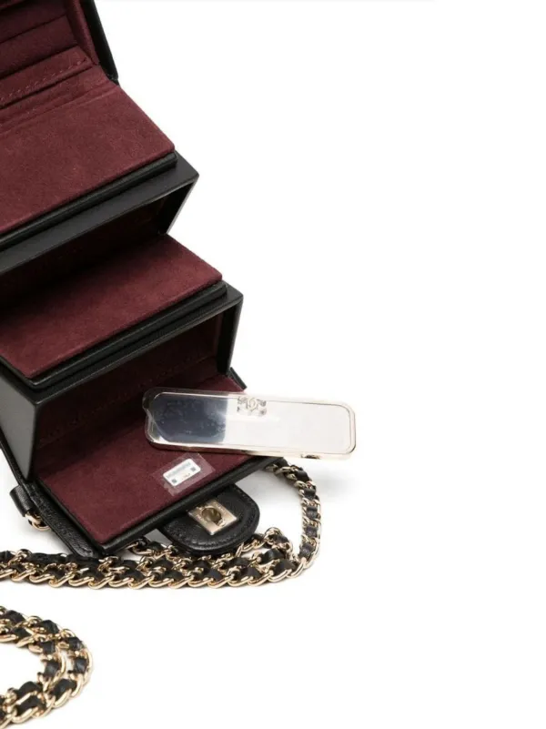 CHANEL Pre-Owned ミニフラップ ジュエリーボックス | ブラック
