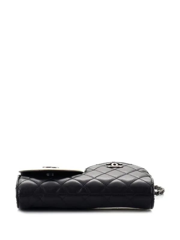 CHANEL Pre-Owned 2016 Yin Yang チェーンウォレット | ブラック 
