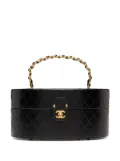 CHANEL Pre-Owned 1988 Train Case vanity bag - Black