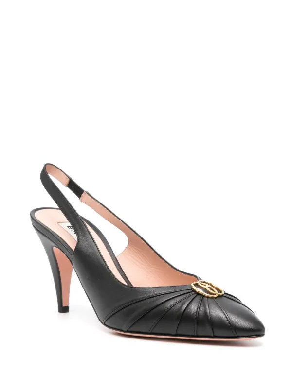 Bally Escarpins Emblem 80 Mm Noir FARFETCH MA