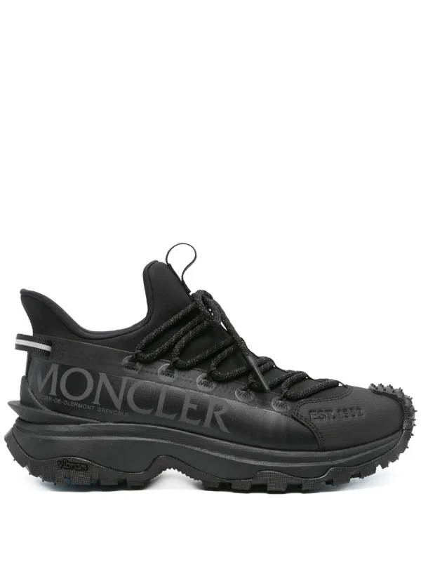 MONCLER☆APRES TRAIL スニーカー UNISEX BLACK Moncler Trailgrip Après down-filled sneakers Moncler