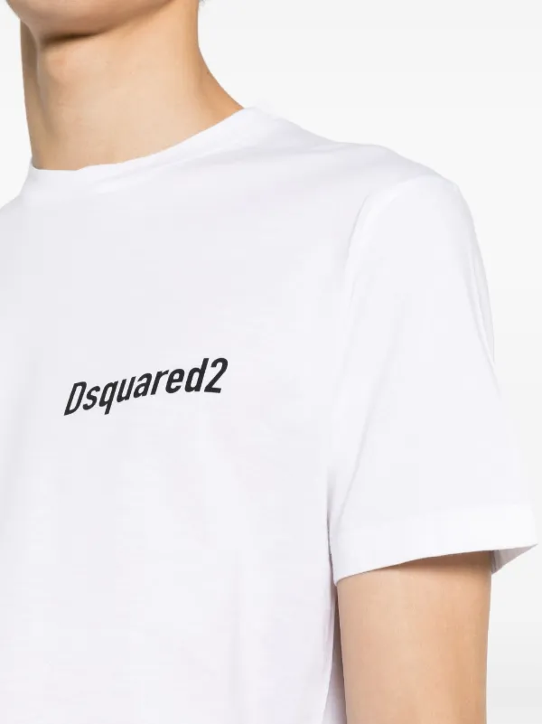 (送料・関税込) D SQUARED2 クールフィット Tシャツ (white) DSQUARED2 Cool Fit Tシャツ | ホワイト | FARFETCH JP