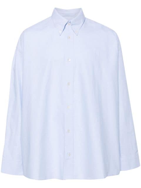 Studio Nicholson button-down collar cotton shirt